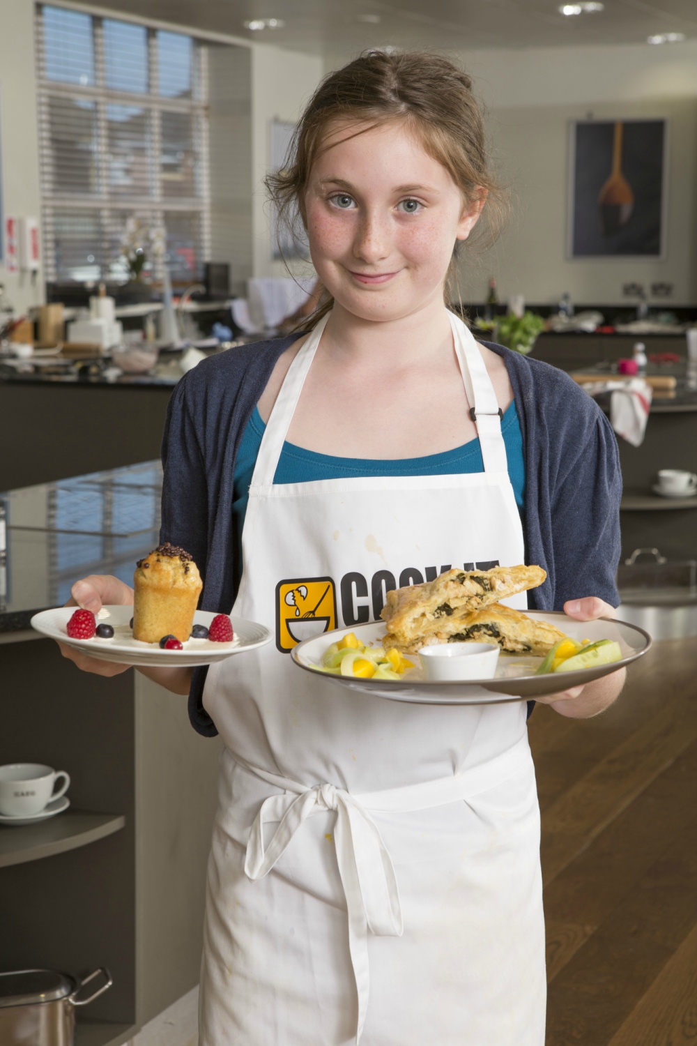 Lauren Black with her winning dishes